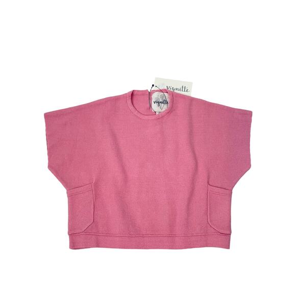 NWT Vignette 3-6M Fiona Sweater in Rose - Picture 1 of 5